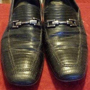 MEZLAN Black dress loafers